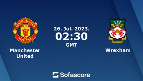 manchester united vs wrexham live score